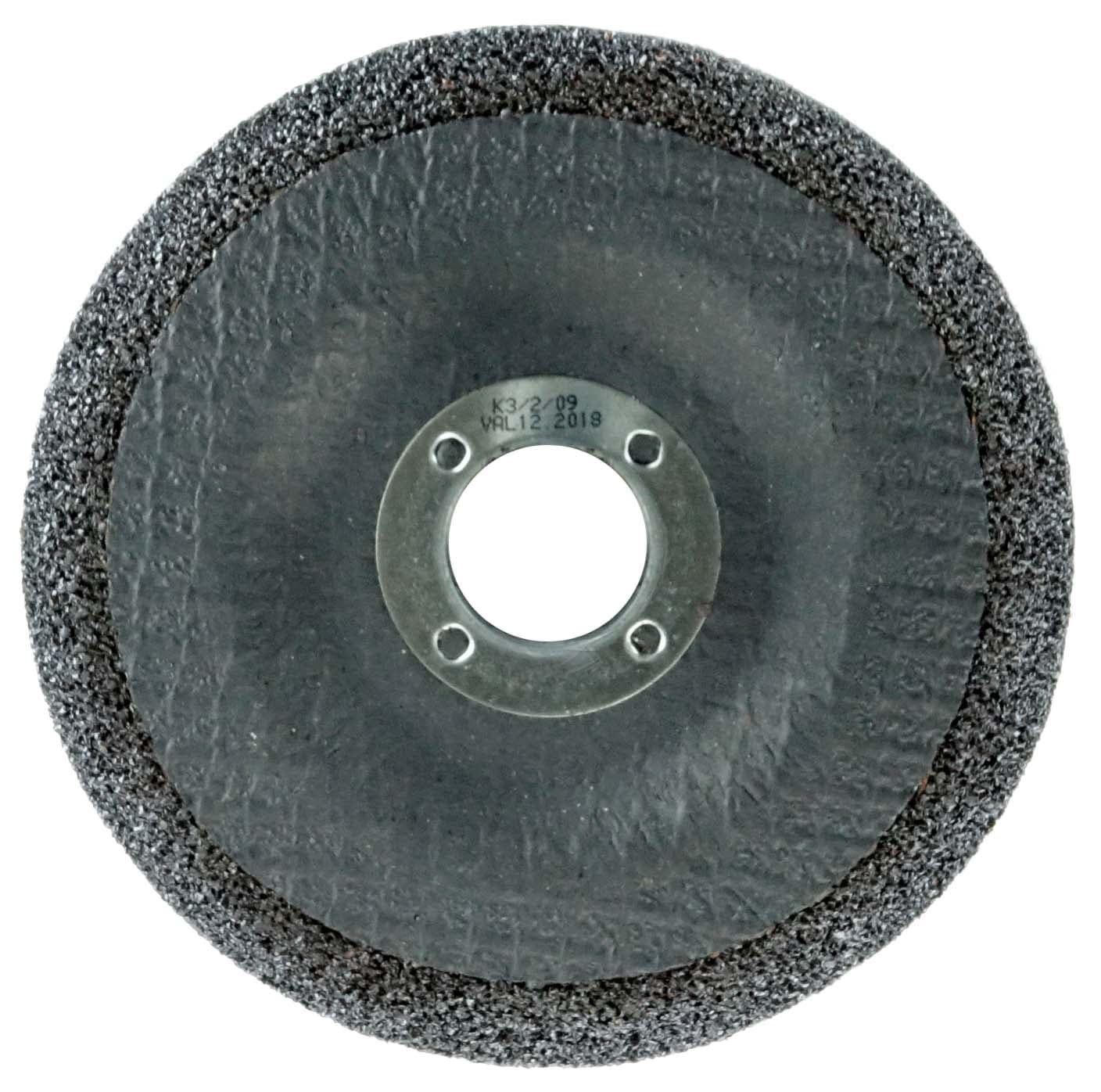 Picture of 4-1/2" x 1/4" Wolverine Type 27 Grinding Wheel, A24R, 7/8" Arbor Hole