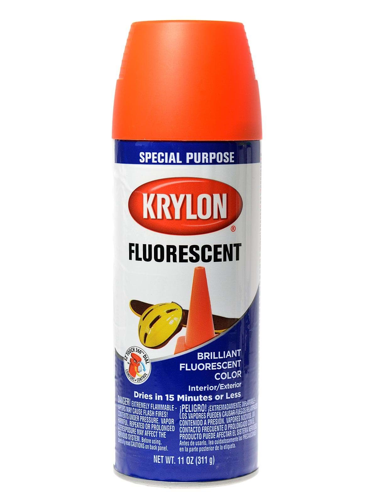 Picture of Paint Aerosol Industrial Krylon – Fluorescent Red Orange