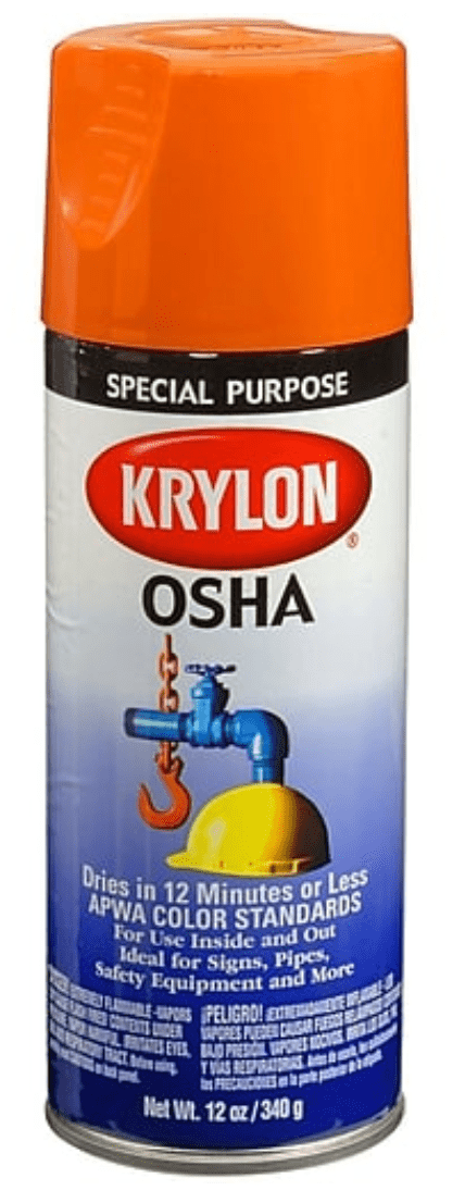Picture of Paint Aerosol Industrial Krylon – OSHA Safety Orange
