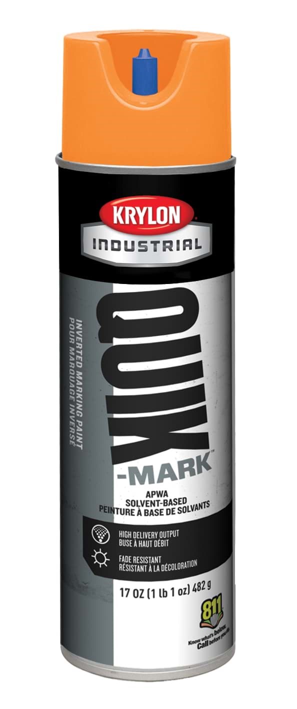 Picture of Paint Aerosol Marking Solvent Based Krylon - Orange Bright