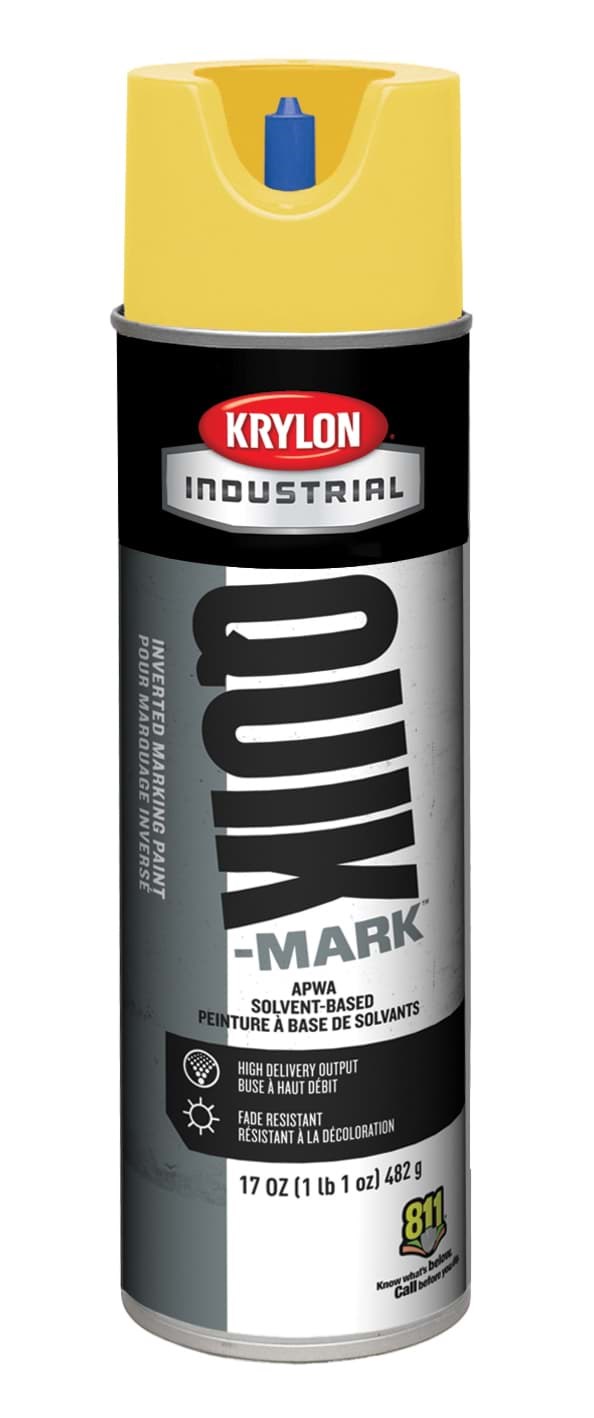 Picture of Paint Aerosol Marking Solvent Based Krylon – Yellow