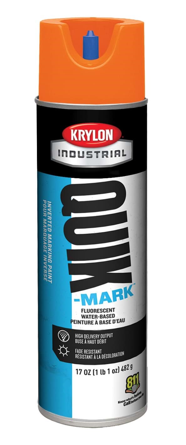 Picture of Paint Aerosol Marking Water Based Krylon - Fluorescent Orange