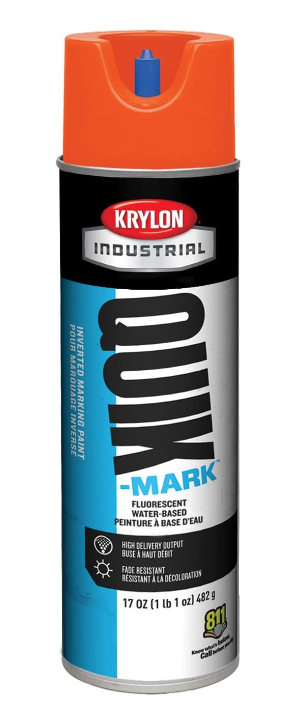 Picture of Paint Aerosol Marking Water Based Krylon – Fluorescent Red/Orange