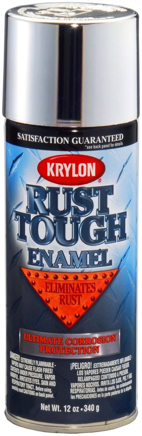 Picture of Paint Aerosol Rust Tough Enamel Krylon – Silver Metallic
