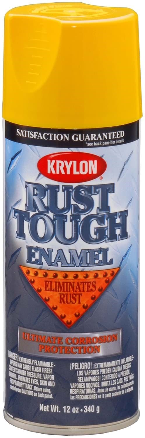 Picture of Paint Aerosol Rust Tough Enamel Krylon – Yellow Sun