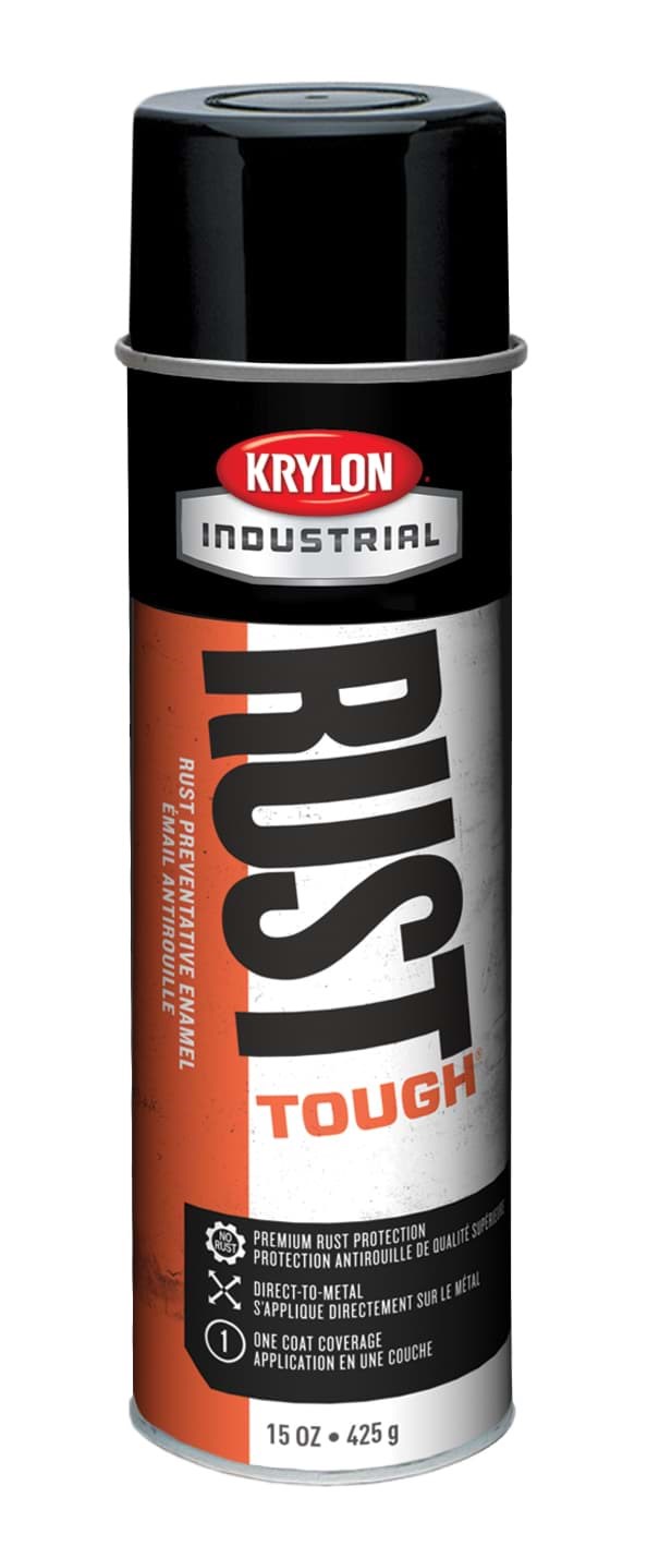 Picture of Paint Aerosol Rust Tough Krylon – Black Gloss 