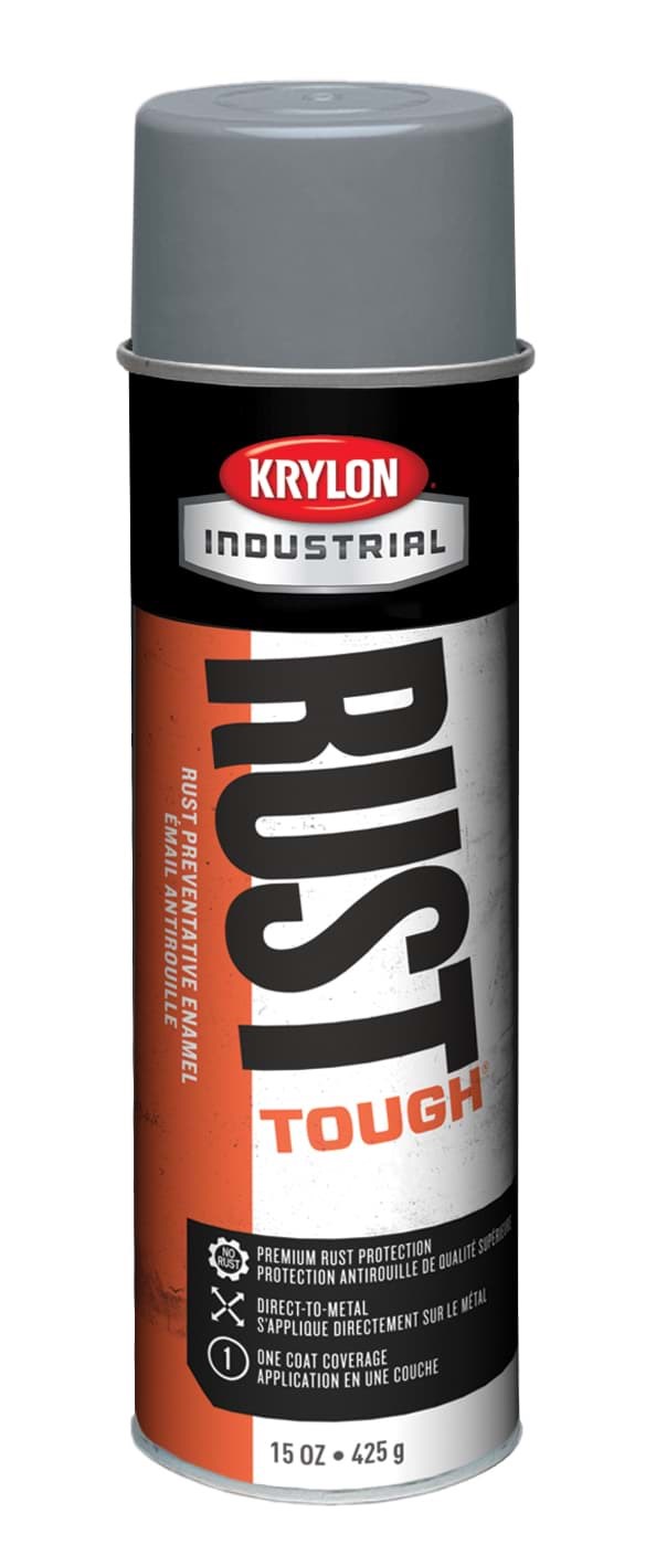 Picture of Paint Aerosol Rust Tough Krylon – Gray Dark Machin