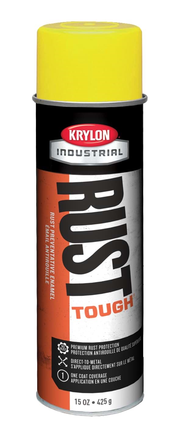 Picture of Paint Aerosol Rust Tough Krylon – OSHA Safety Yellow