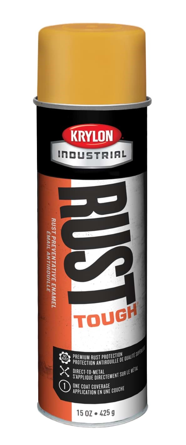 Picture of Paint Aerosol Rust Tough Krylon – Yellow Industrial