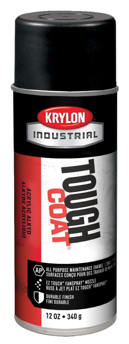 Picture of Paint Aerosol Tough Coat Krylon - Black Semi-Flat