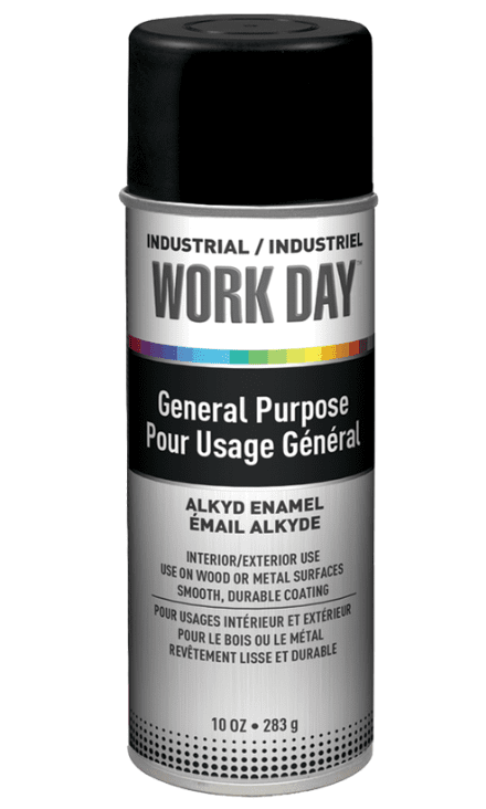 Picture of Paint Aerosol Workday – Black Flat