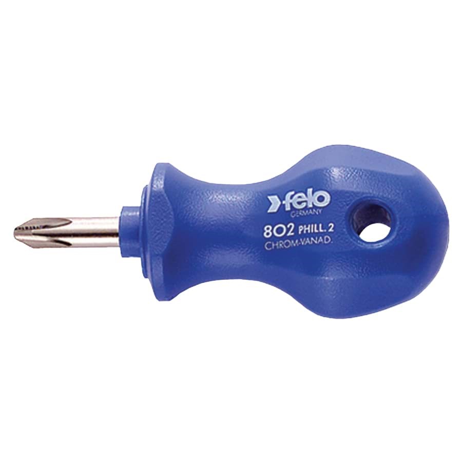 Picture of 7/32" x 1" Slotted Screwdriver Blue 800
