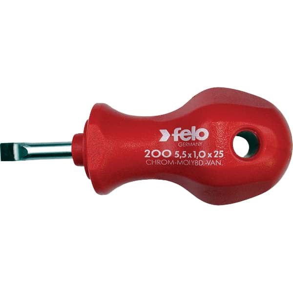 Picture of 7/32" x 1" Slotted Stubby Screwdriver - PPC Handle