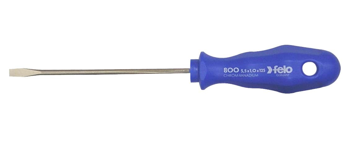 Picture of 7/32" x 5" x 5" Slotted Screwdriver Blue 800