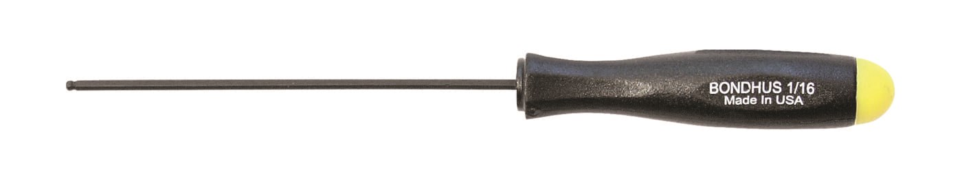 Picture of 1/16" Ball End Screwdriver - 2.5"