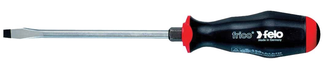 Picture of 1/2" x 8" Slotted Screwdriver - 2 Component Handle with Metal Cap