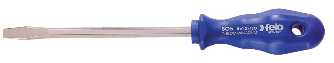 Picture of 1/2" x 8"Hex Screwdriver Blue 800