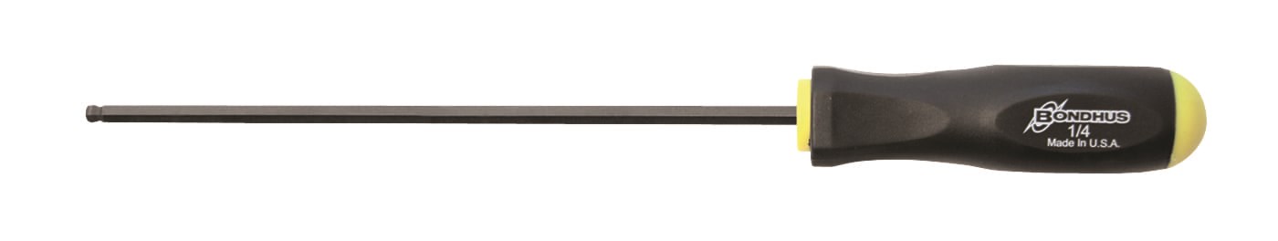 Picture of 1/4" Ball End Screwdriver Long - 8.9"