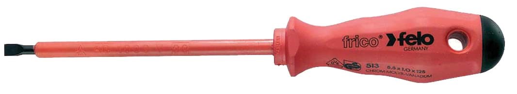 Picture of 1/4" x 6" Insulated Slotted Screwdriver