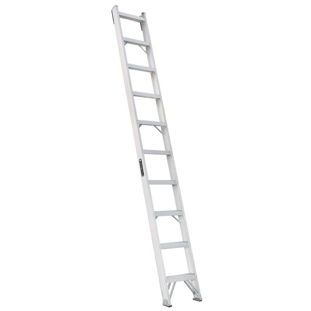 Picture of 10 ft Louisville AH1010 Aluminum Shelf Ladder, Type IA, 300 lb Load Capacity