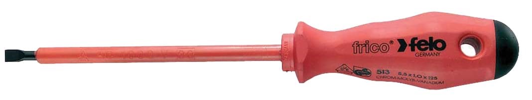 Picture of 1/8"x 4" Insulated Slotted Screwdriver
