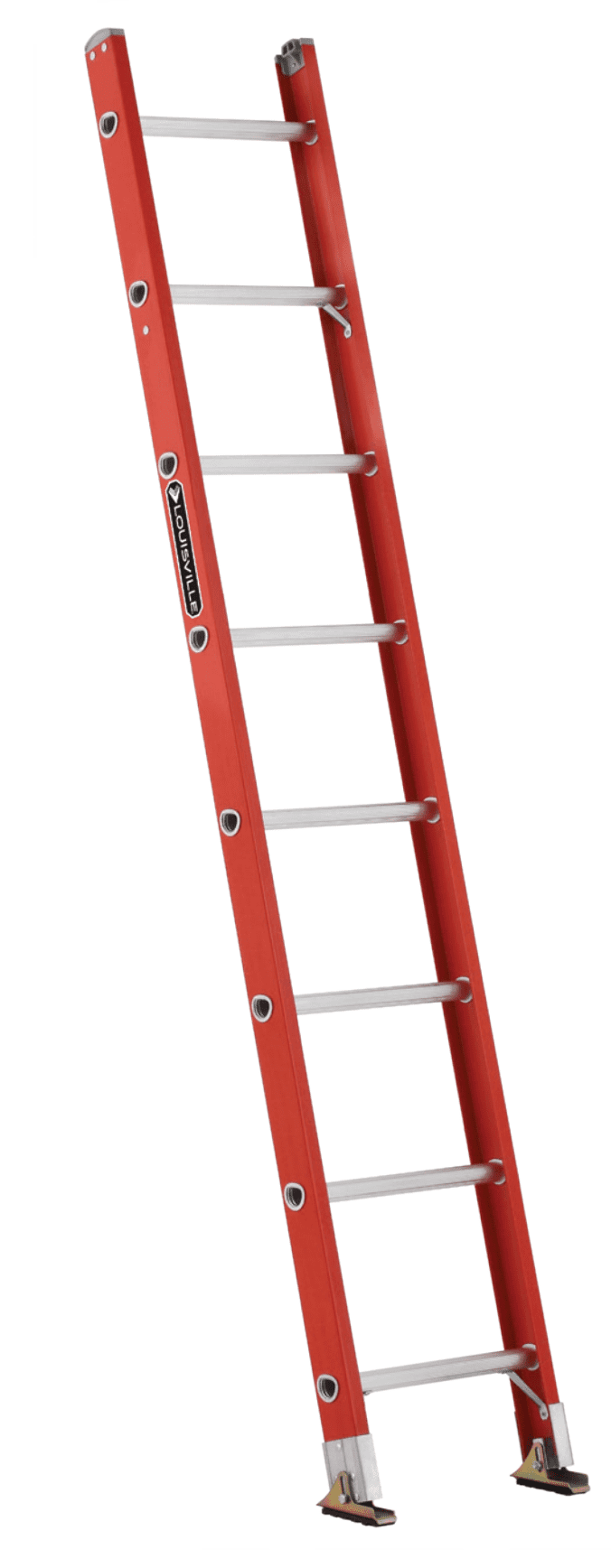 Picture of 12 ft Louisville FE3112 Fiberglass Straight Ladder, Type IA, 300 lb Load Capacity