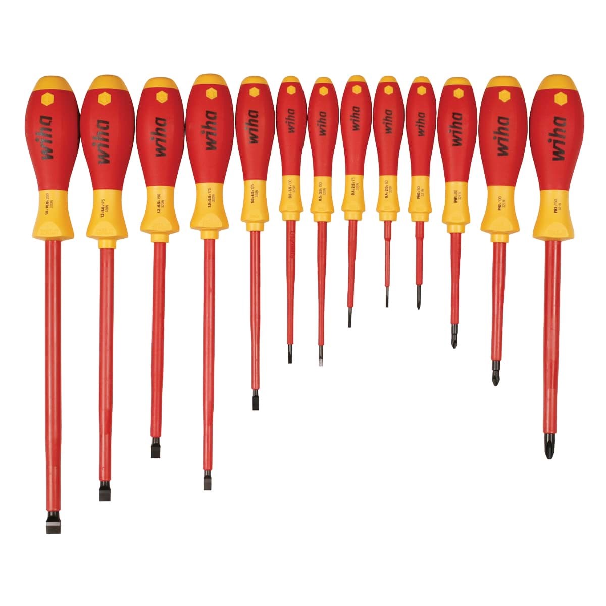 Picture of 13 pc Metric Smart Box - Slotted, Phillips, Pozidriv, Hex, Torx Tip Blades with Handle