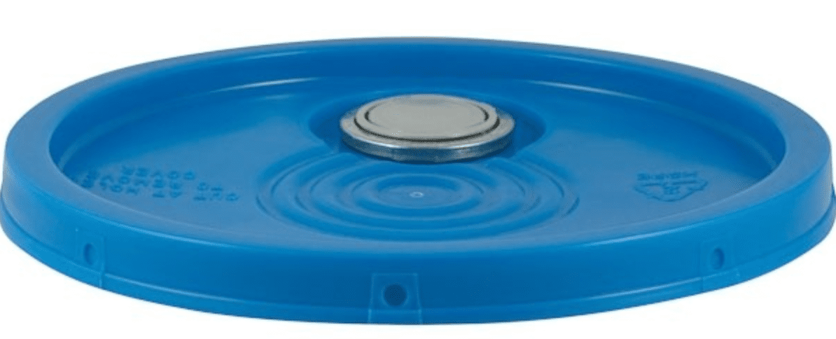 Picture of Bucket Plastic Gallon 5 Lid - Blue