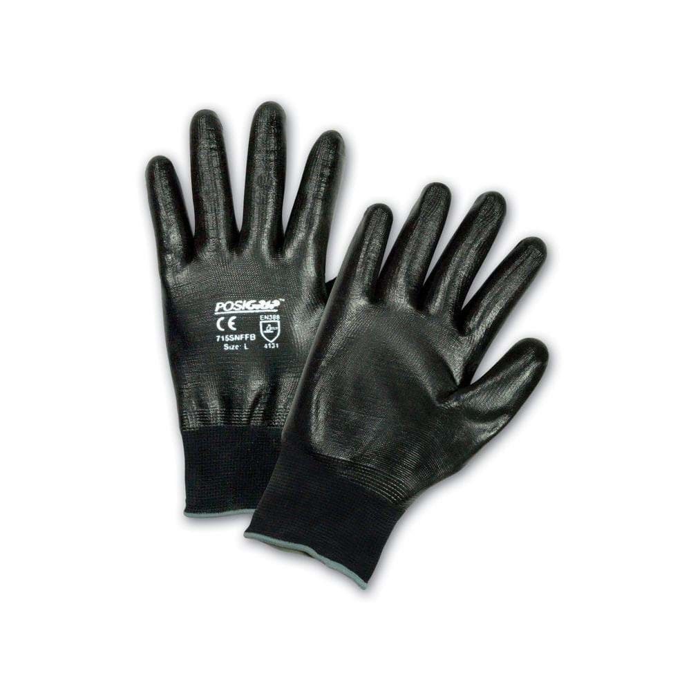 Picture of Glove Nylon Dipped Nitrile - M