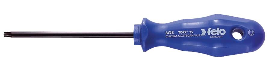 Picture of TX 8 x 2.5" Torx Screwdriver Blue 800