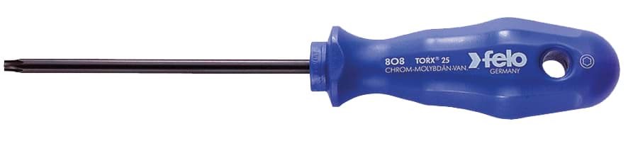 Picture of TX 6 x 2.5" Torx Screwdriver  Blue 800