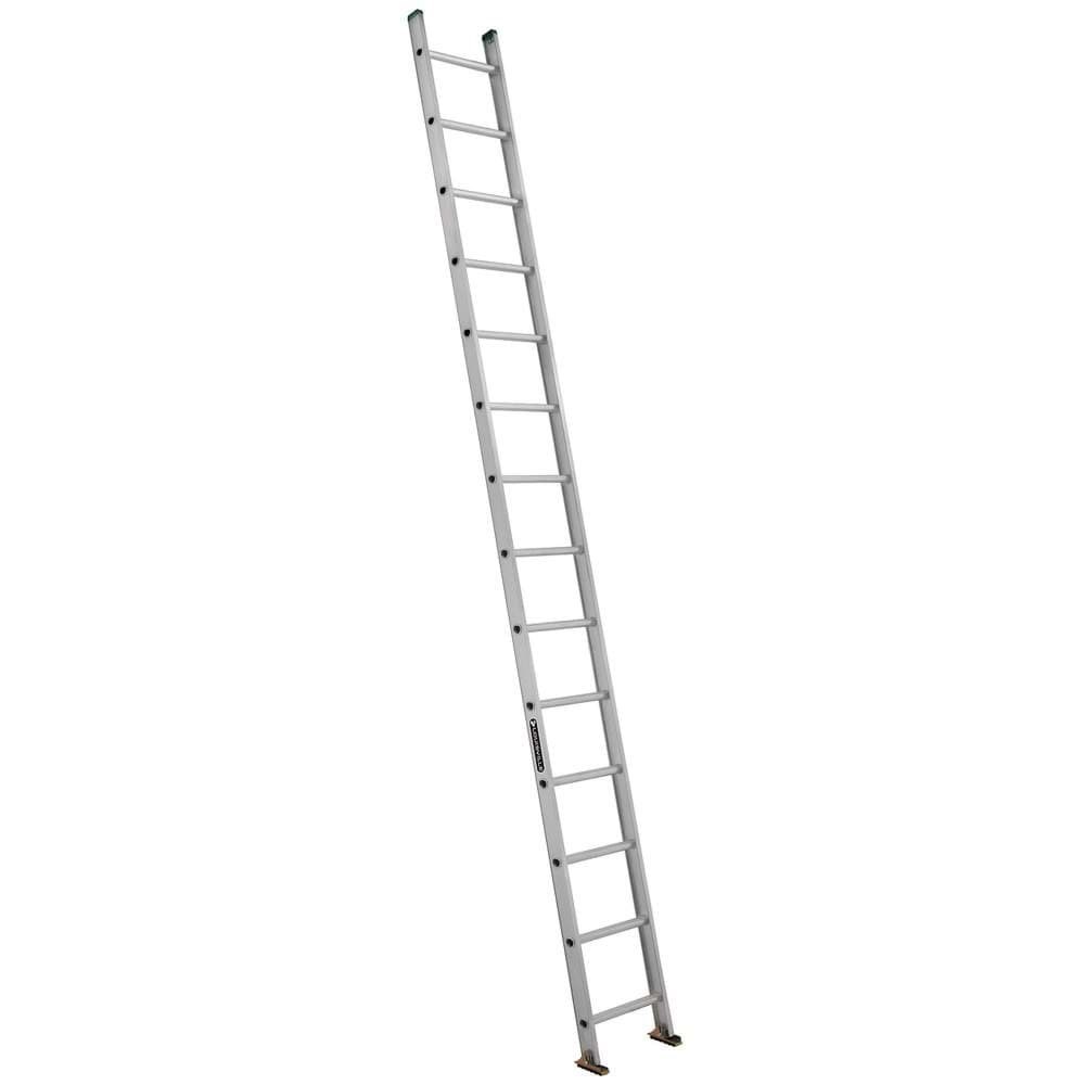 Picture of 14 ft Louisville AE4114 Aluminum Single Ladder, Type II, 225 lb Load Capacity