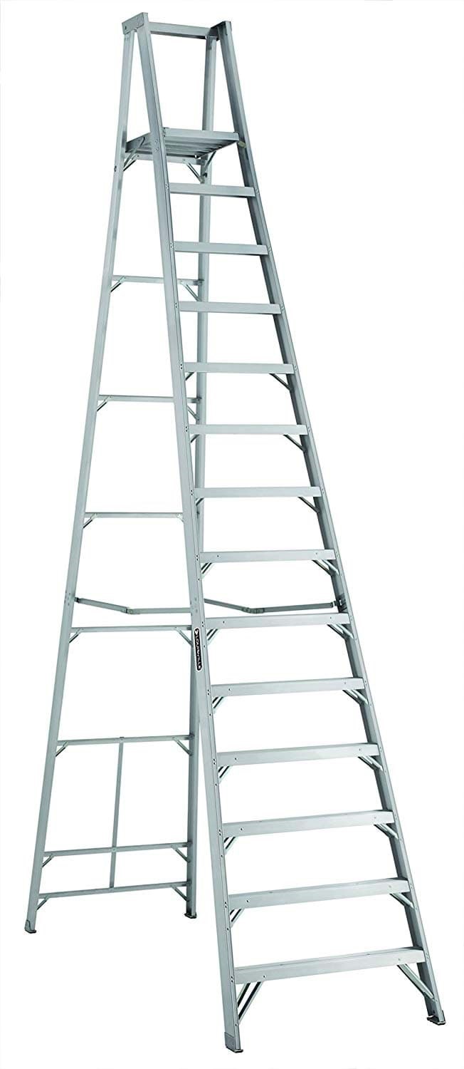 Picture of 14 ft Louisville AP1014 Aluminum Platform Step Ladder, Type IA, 300 lb Load Capacity