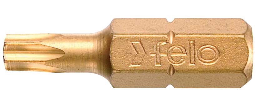 Picture of Torx T9 TiN Bit x 1" on 1/4" stock