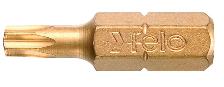 Picture of Torx T8 TiN Bit x 1" on 1/4" stock