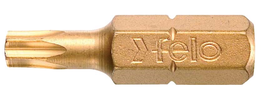 Picture of Torx T7 TiN Bit x 1" on 1/4" stock