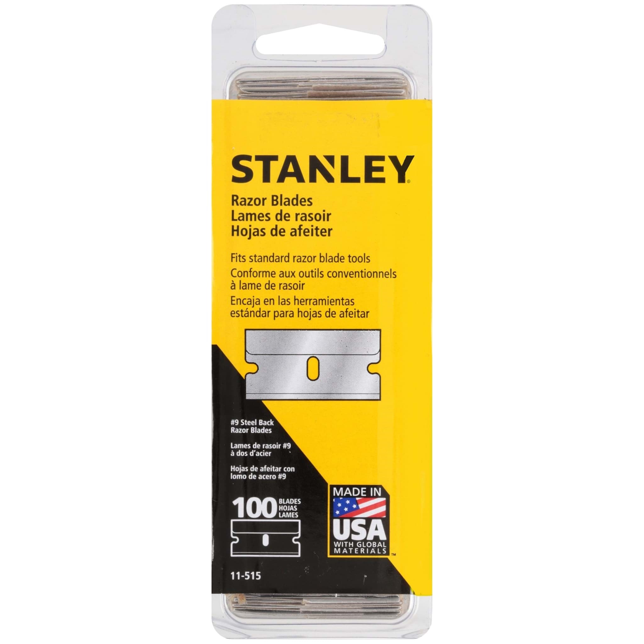 Picture of Knife Utility Blade Single Edge Stanley – 100pack 
