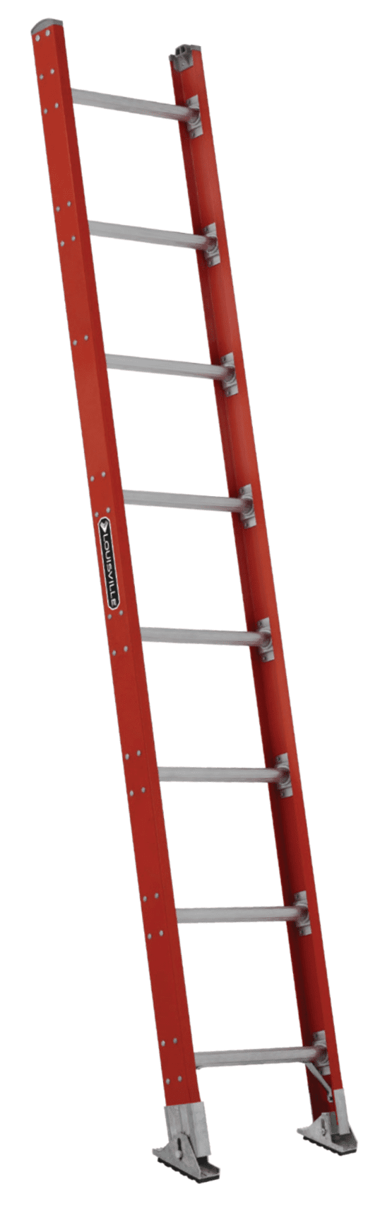 Picture of 14 ft Louisville FE7114 Fiberglass Straight Ladder, Type IA, 300 lb Load Capacity, w/ COMBO