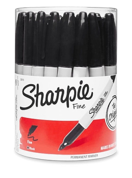 Picture of Sharpie Marker Standard Black – 36pack 
