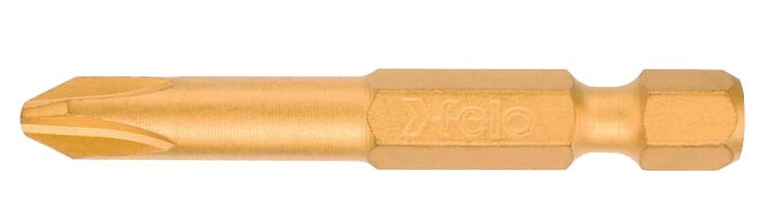 Picture of Phillips #1 TiN Bit x 2" on 1/4" stock