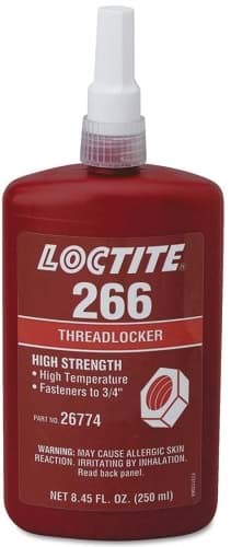 Picture of Thread Lockers 266 Strength High Loctite - 250ml.