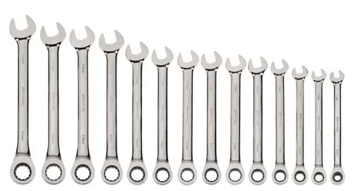 Picture of 14 Piece Combination Ratcheting WrenchSet  6 mm to 19 mm
