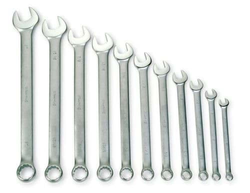 Picture of Satin Chrome Finish Wrench Set 11 Piece 3 /8-1