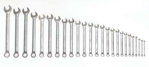 Picture of Satin Chrome Finish Wrench Set 25 Pieces 6-32 MM