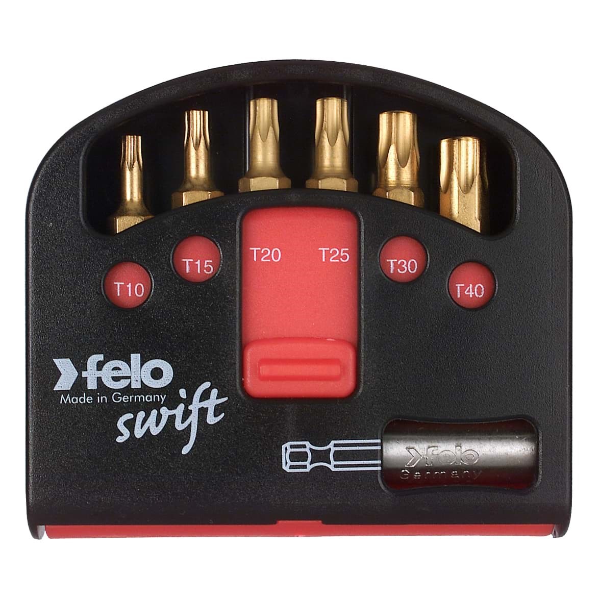 Picture of Swift Box 6 pc TiN Bits and Magnetholder - T10-T40