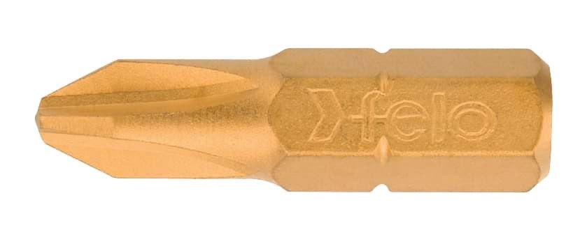 Picture of Phillips #3 TiN Bit x 1" on 1/4" stock