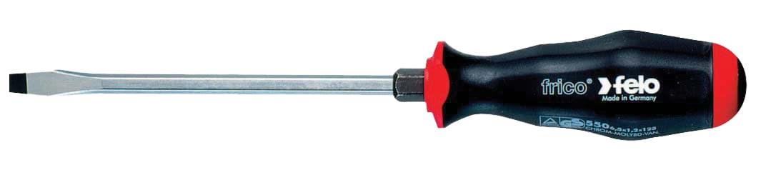 Picture of 7/32 x 3-1/2" Slotted Screwdriver - 2 Component Handle with Metal Cap