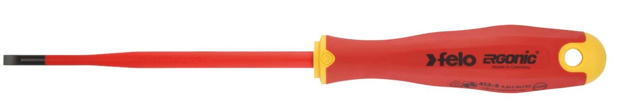 Picture of E-slim Insulated Slotted 1/8" Screwdriver