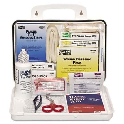 Picture of First Aid Kit w/ Eyewash Pac-Kit – 25person