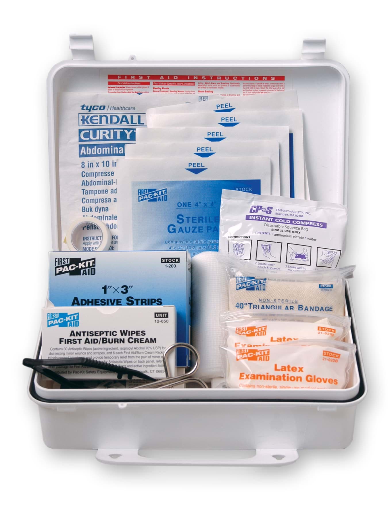 Picture of First Aid Kit w/ Eyewash Pac-Kit – 10person